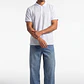 Polera Pique Hombre Blanco - Miniatura 3