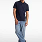 Polera Pique Hombre Azul - Miniatura 3