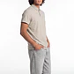 Polera Básica Hombre Beige - Miniatura 1