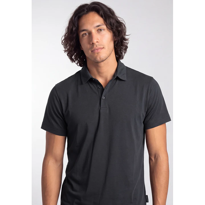 Polera Básica Hombre Gris 4
