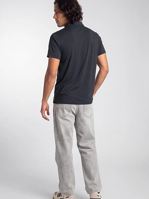 Polera Básica Hombre Gris