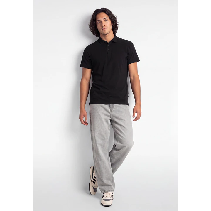 Polera Básica Hombre Negro 3