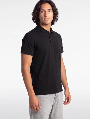 Polera Básica Hombre Negro