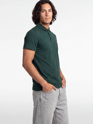 Polera Básica Hombre Verde