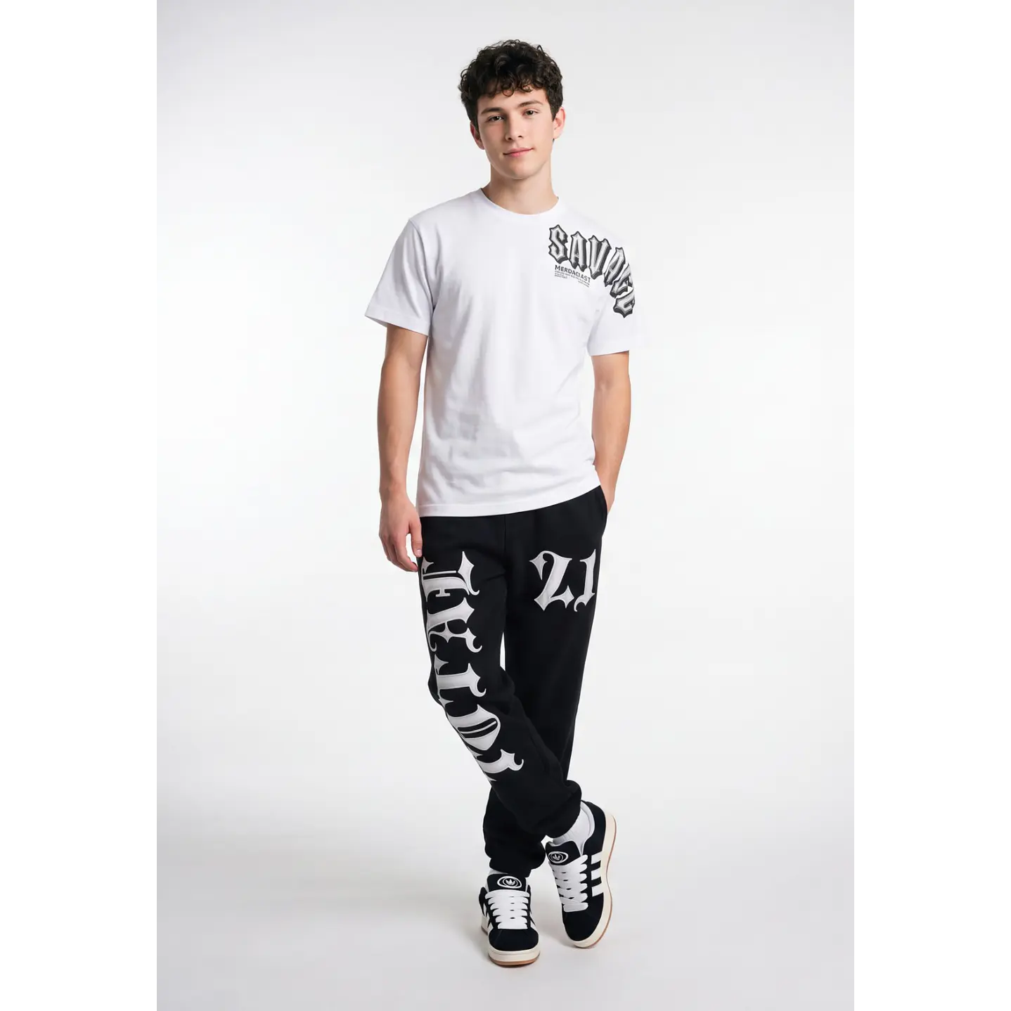 Buzo Numero Jogger Lolo Negro 3