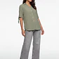 Blusa Viscosa Mujer Verde - Miniatura 3