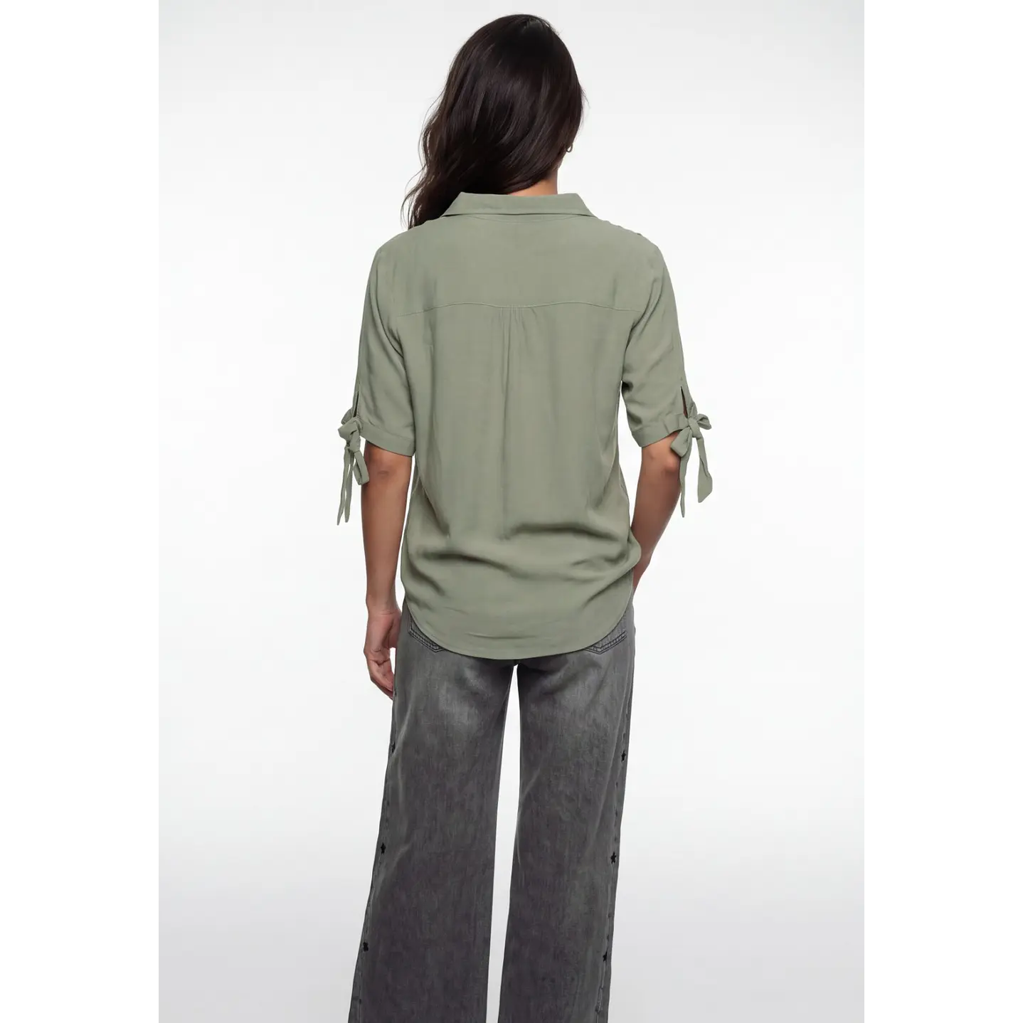 Blusa Viscosa Mujer Verde 2
