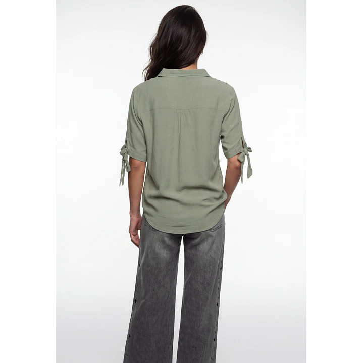 Blusa Viscosa Mujer Verde 2