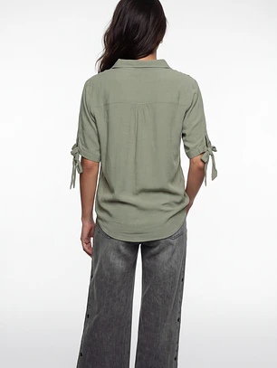 Blusa Viscosa Mujer Verde
