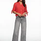 Blusa Viscosa Mujer Rojo - Miniatura 3