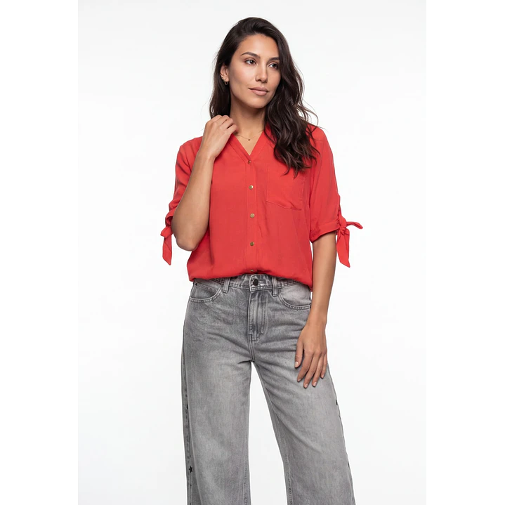 Blusa Viscosa Mujer Rojo 1