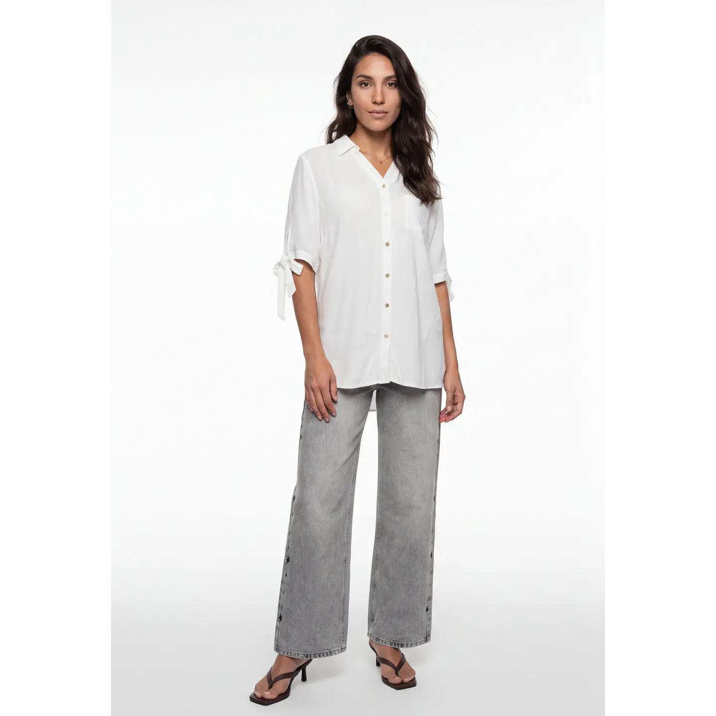 Blusa Viscosa Mujer Crudo 3