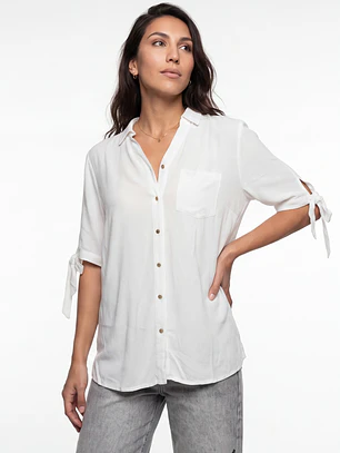 Blusa Viscosa Mujer Crudo
