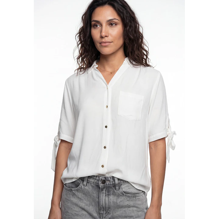 Blusa Viscosa Mujer Crudo 4