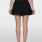 Falda Skort Globo Mujer Negro - Miniatura 2