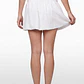 Falda Skort Globo Mujer Blanco - Miniatura 2