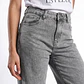 Jeans Wide Leg Mujer Gris - Miniatura 4