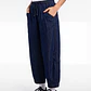 Jeans Bombachos Mujer Azul - Miniatura 1