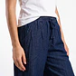 Jeans Bombachos Mujer Azul - Miniatura 4