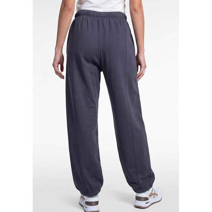Buzo Letras Jogger Mujer Gris 2