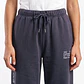 Buzo Letras Jogger Mujer Gris - Miniatura 4