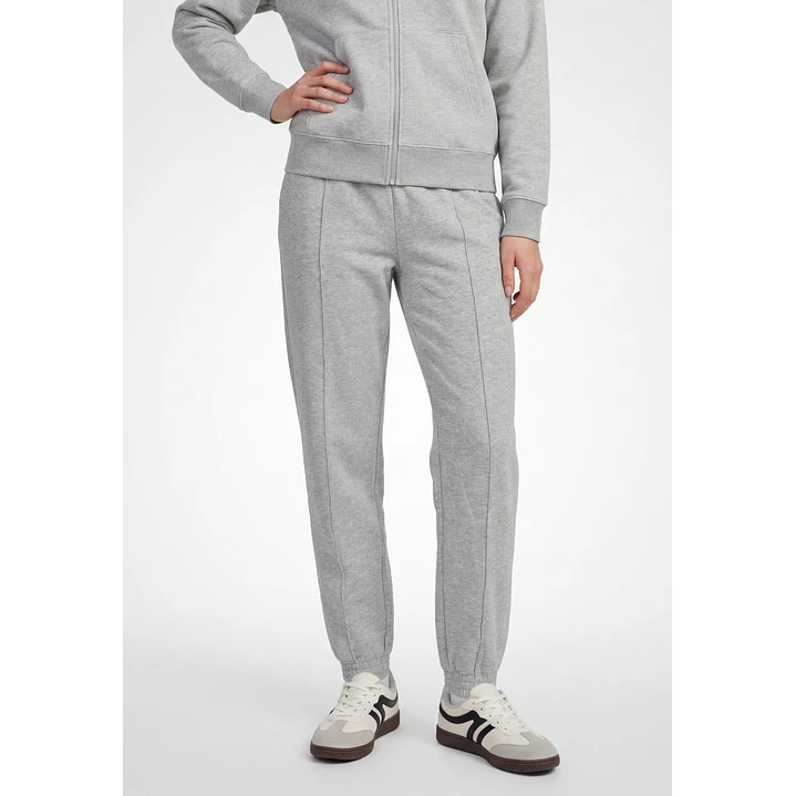 Buzo Básico Mujer Gris 1