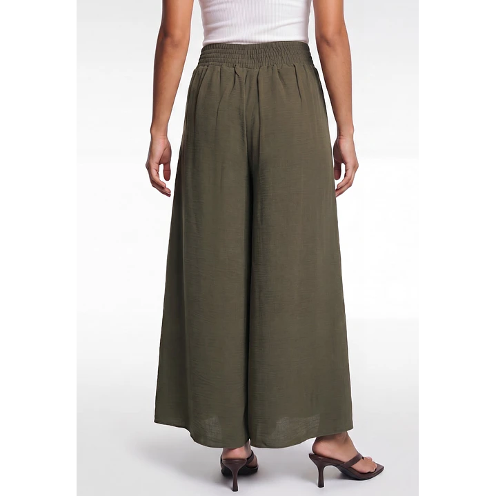 Pantalón Palazzo London Mujer Verde 2