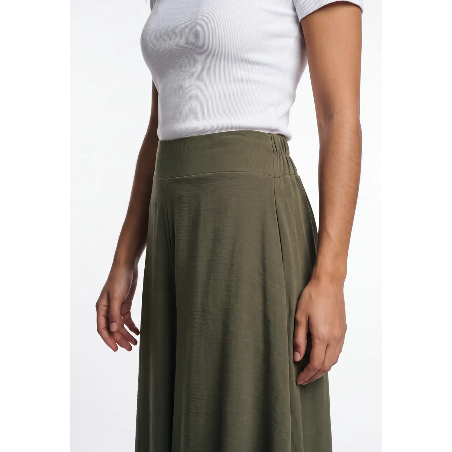 Pantalón Palazzo London Mujer Verde 4