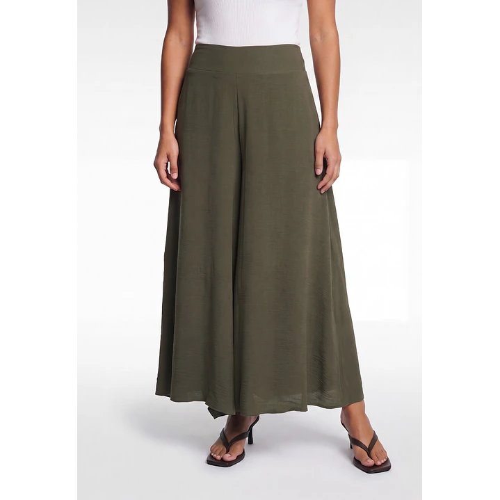 Pantalón Palazzo London Mujer Verde 1