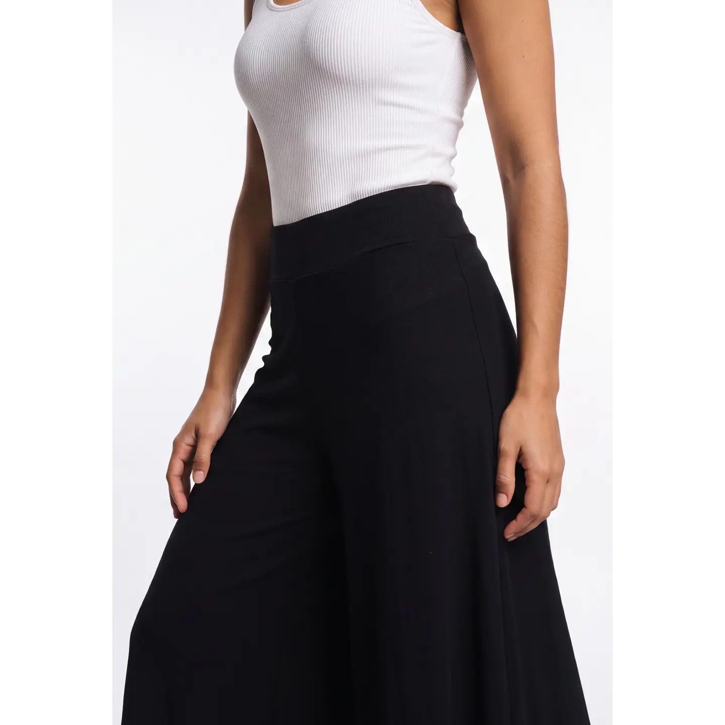 Pantalón Palazzo London Mujer Negro 4