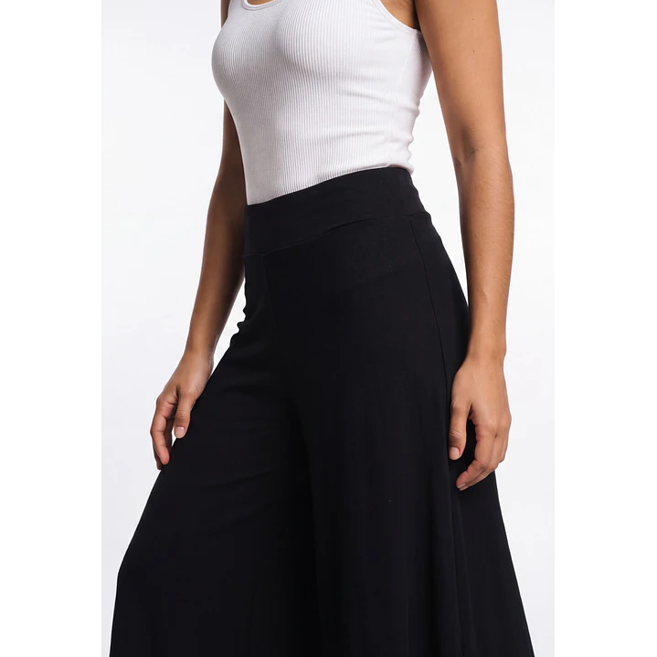 Pantalón Palazzo London Mujer Negro 4