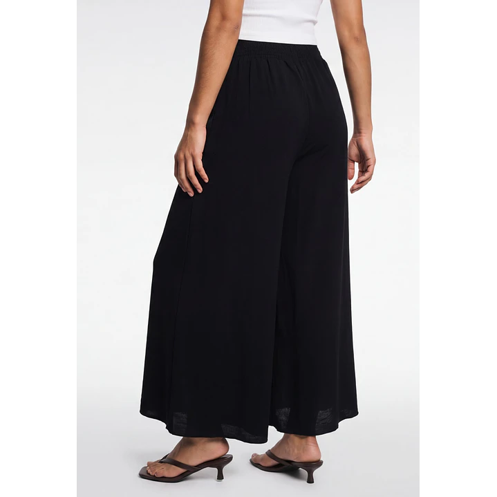 Pantalón Palazzo London Mujer Negro 2