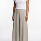 Pantalón Palazzo London Mujer Beige - Miniatura 1
