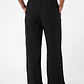 Pantalón Lino Pijamero Mujer Negro - Miniatura 2