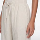 Pantalón Lino Pijamero Mujer Crudo - Miniatura 4