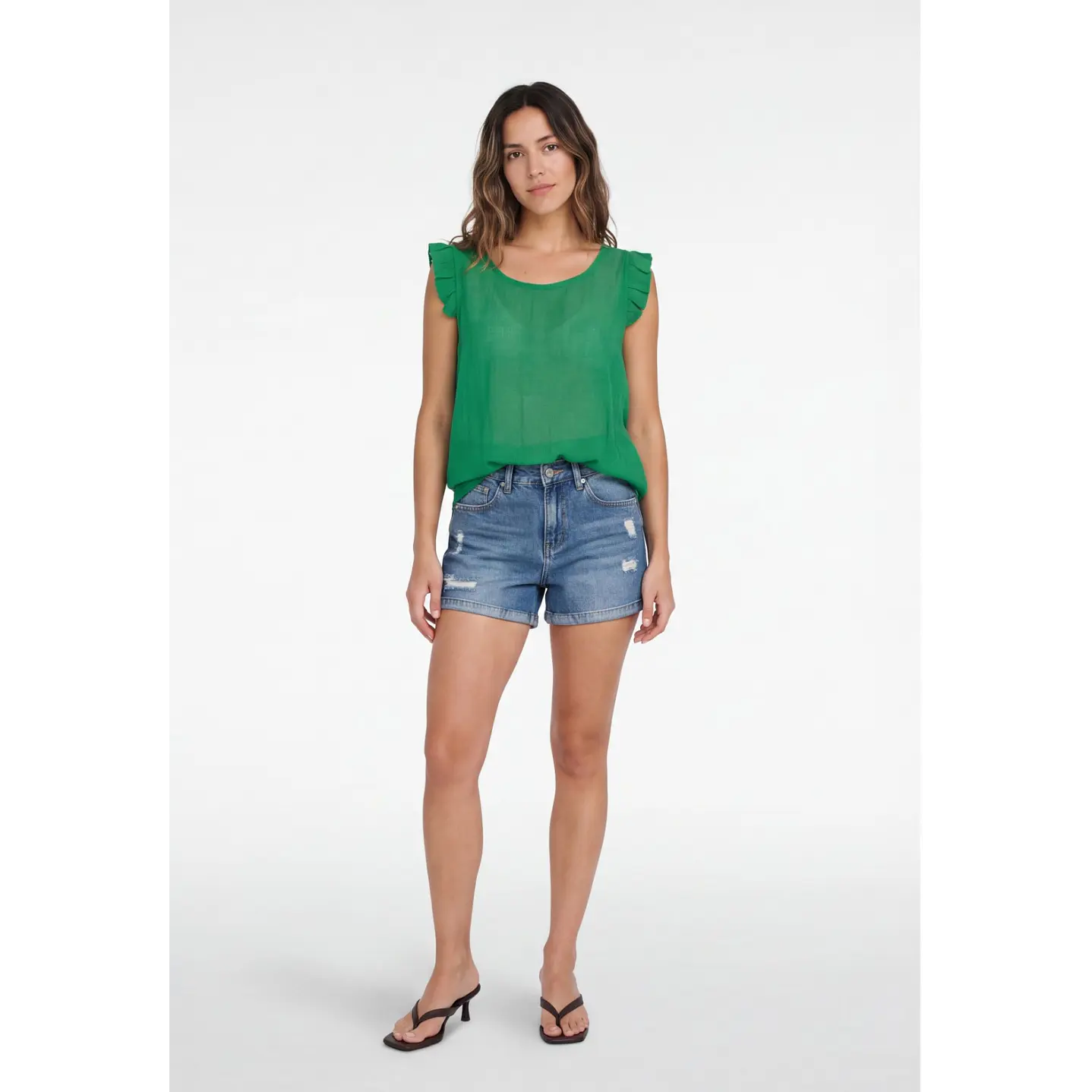 Peto Tirante Vuelo Mujer Verde 3