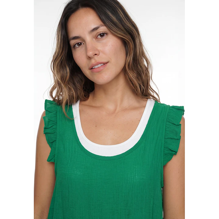 Peto Tirante Vuelo Mujer Verde 4