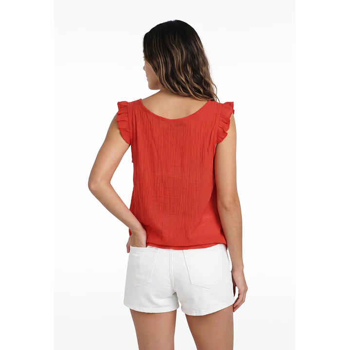 Peto Tirante Vuelo  Mujer Rojo 2