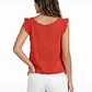 Peto Tirante Vuelo  Mujer Rojo - Miniatura 2