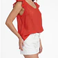 Peto Tirante Vuelo  Mujer Rojo - Miniatura 4