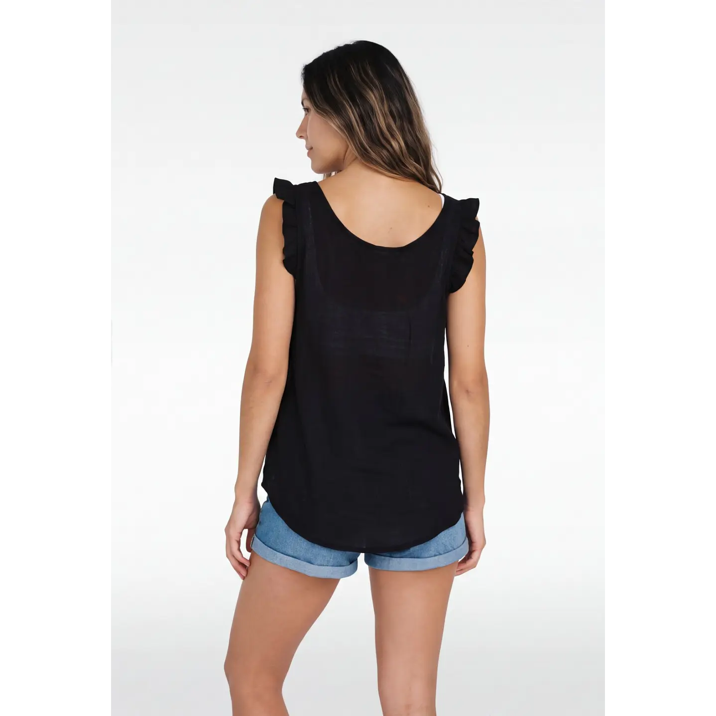 Peto Tirante Vuelo  Mujer Negro 2