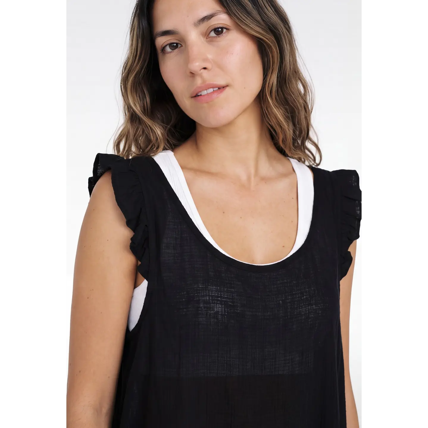 Peto Tirante Vuelo  Mujer Negro 4