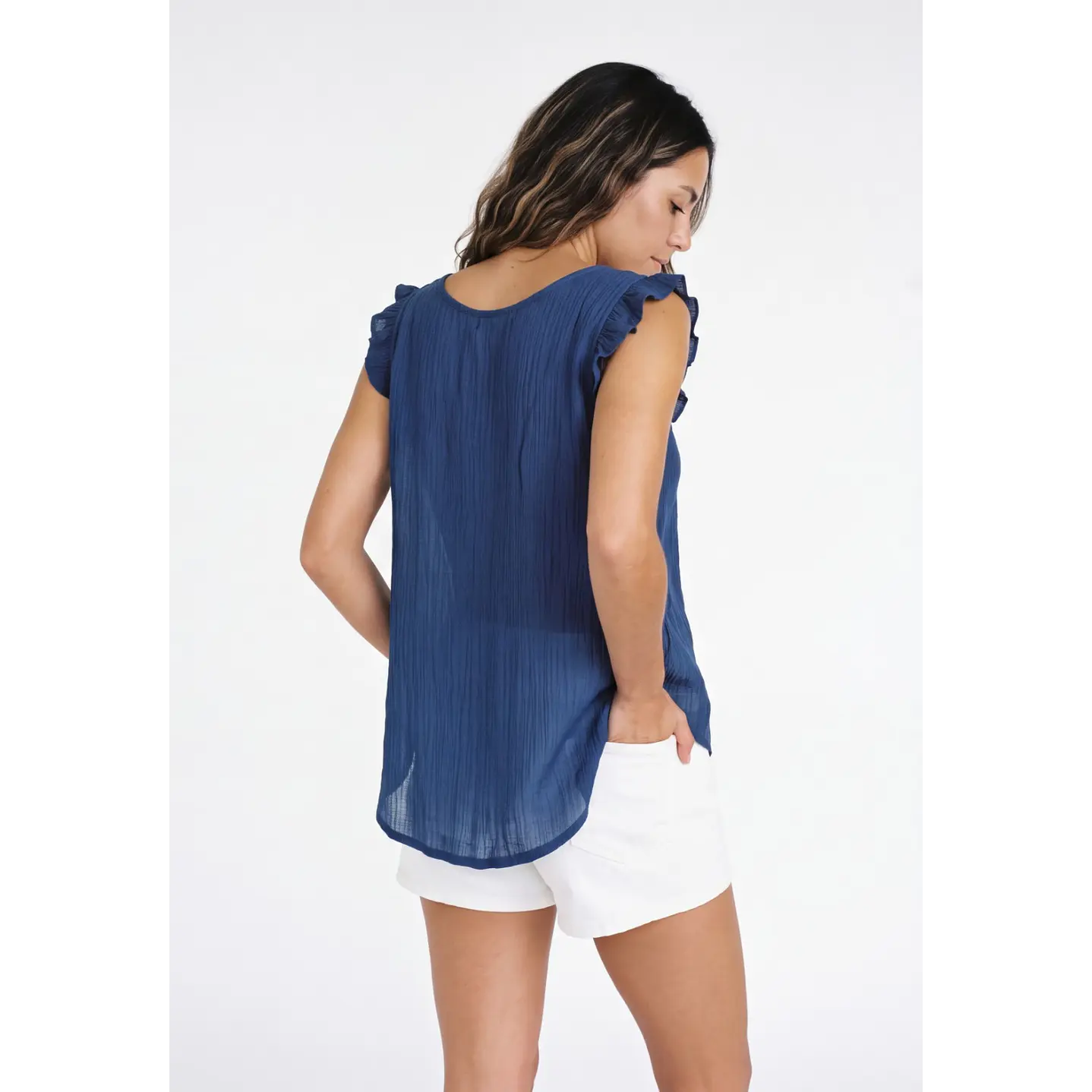 Peto Tirante Vuelo  Mujer Azul 2