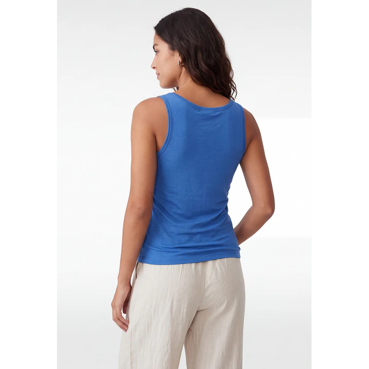 Peto Recortada Mujer Azul 2