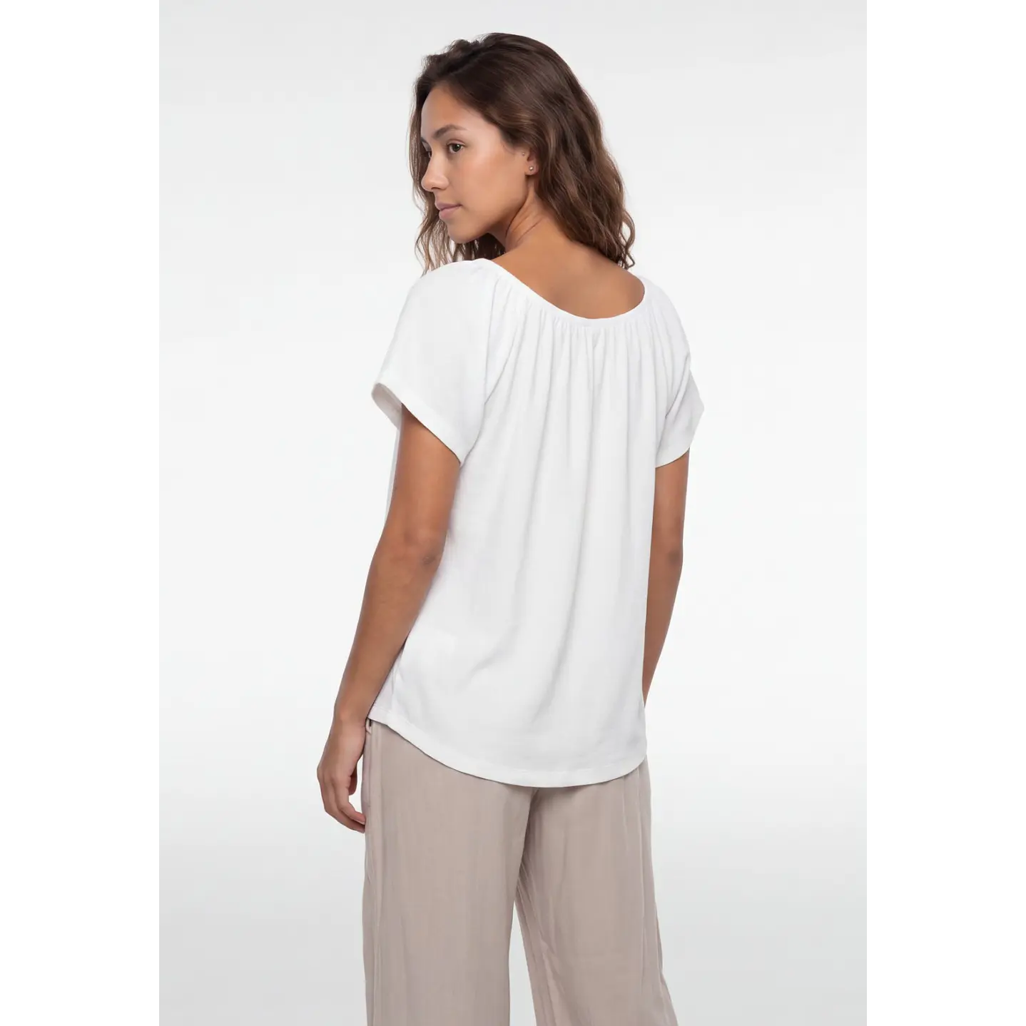 Polera Botones Mujer Crudo 2
