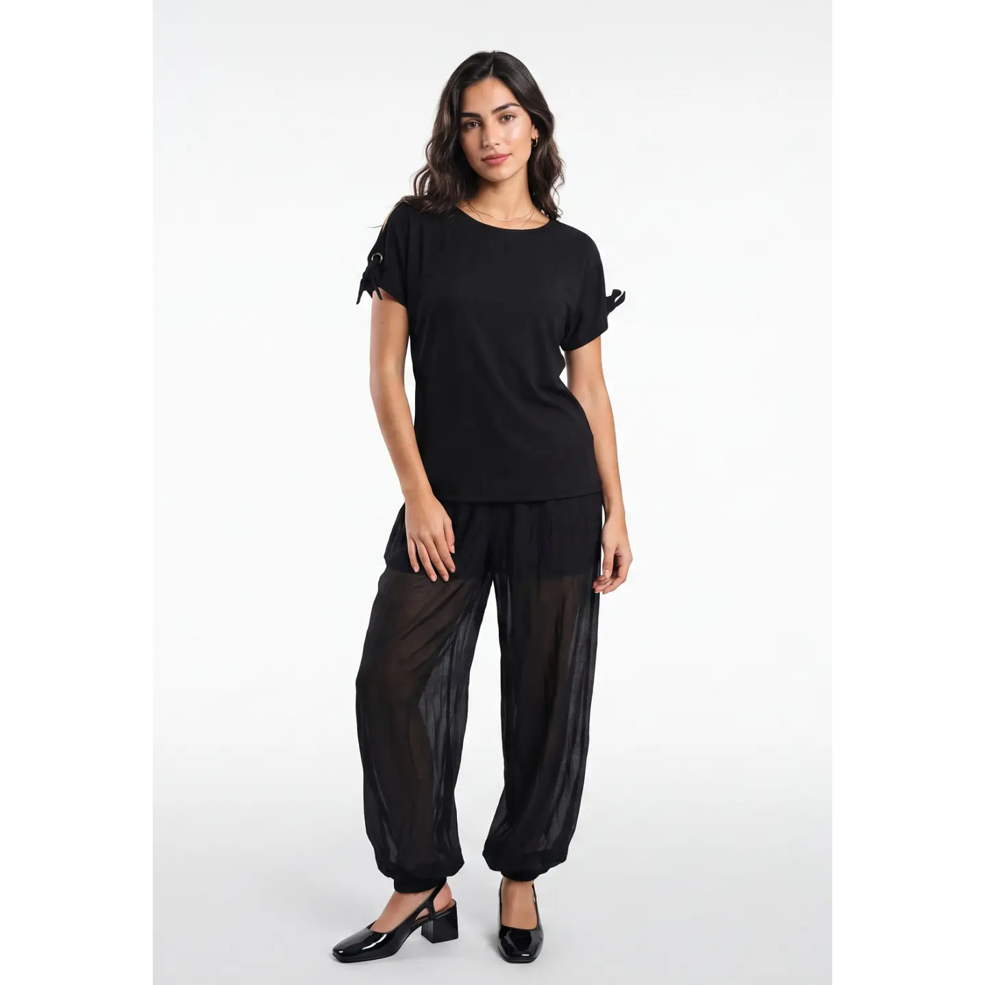 Polera Canuton Mujer Negro 3