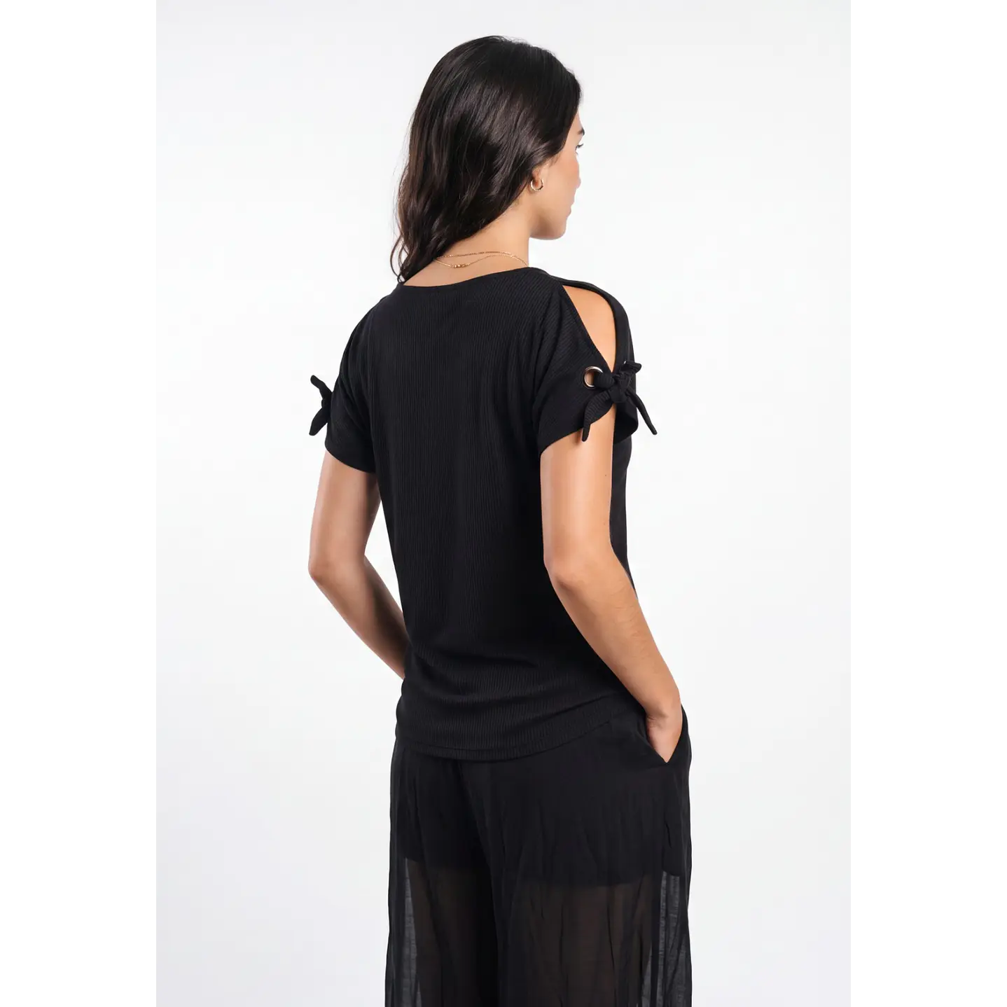 Polera Canuton Mujer Negro 2