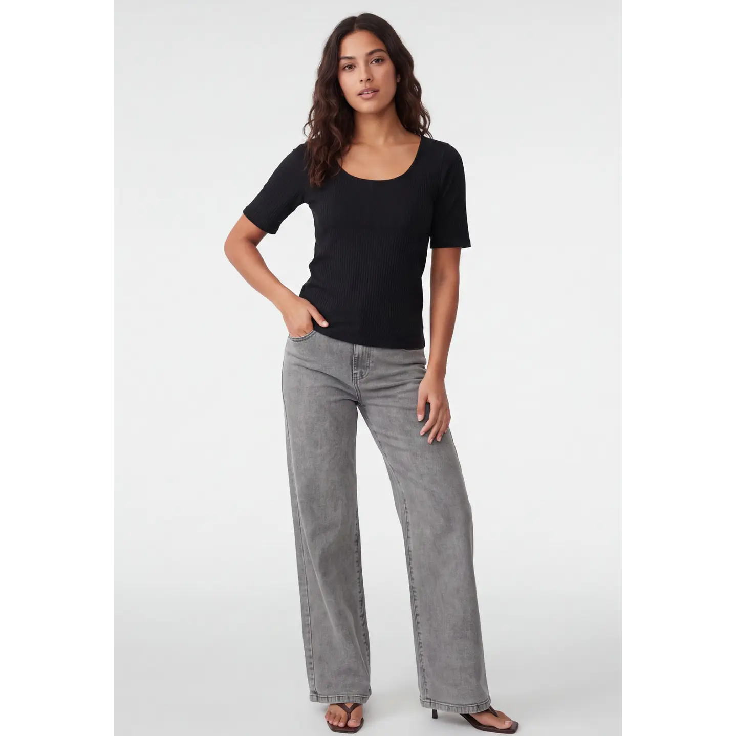 Polera Canuton Mujer Negro 3