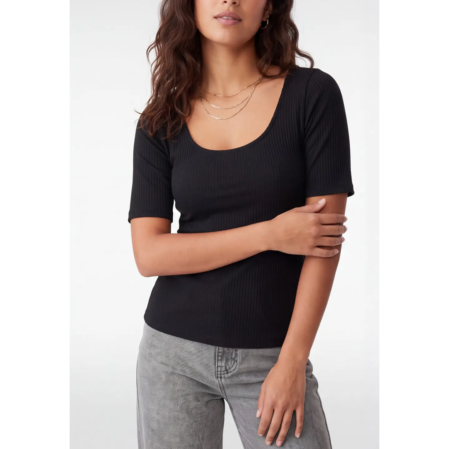 Polera Canuton Mujer Negro 4