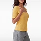 Polera Canuton Mujer Mostaza - Miniatura 1